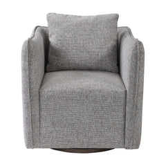 Corben Gray Swivel Chair - Ornate Home