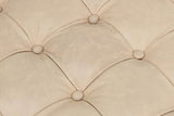 Corbet White Cocktail Ottoman - Ornate Home