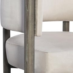 Corbin Bracken/Beige/Tan Fabric Chair - Ornate Home