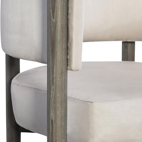 Corbin Bracken/Beige/Tan Fabric Chair - Ornate Home