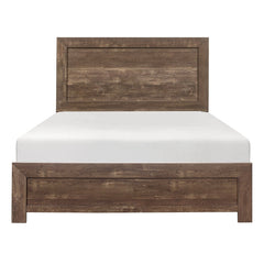 Corbin Brown Full Panel Bed - Ornate Home
