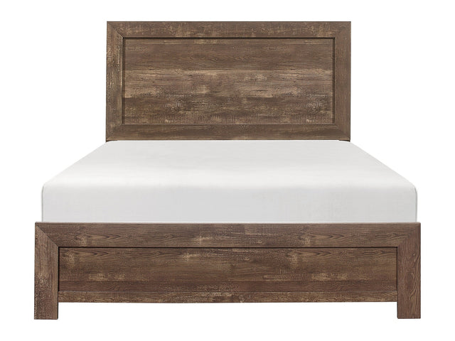 Corbin Brown King Panel Bed - Ornate Home