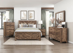 Corbin Brown Queen Bed - Ornate Home