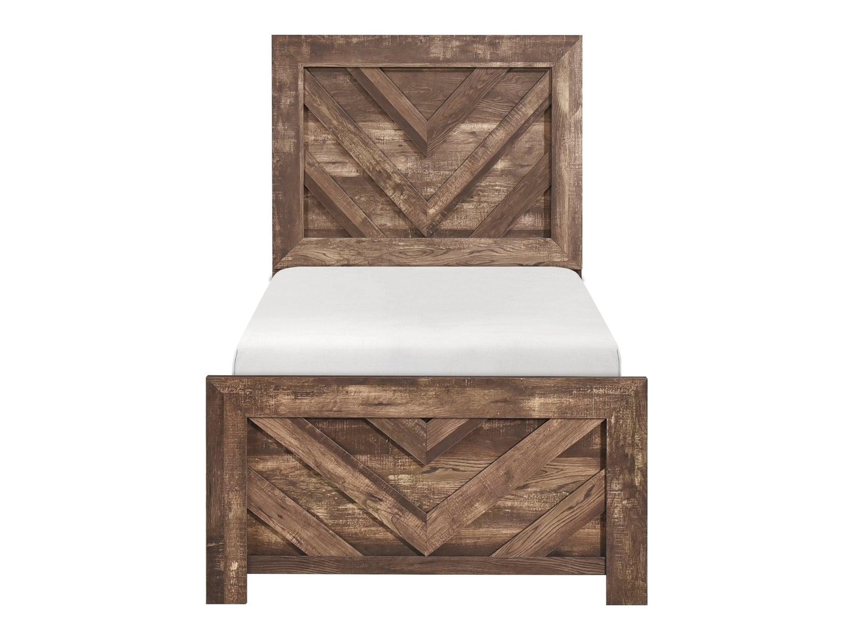 Corbin Brown Twin Bed - Ornate Home