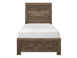 Corbin Brown Twin Panel Bed - Ornate Home