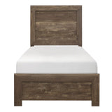 Corbin Brown Twin Panel Bed - Ornate Home