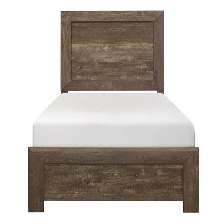 Corbin Brown Twin Panel Bed - Ornate Home