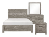 Corbin Gray 4-piece Queen Bedroom Set - Ornate Home
