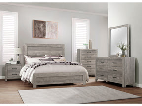 Corbin Gray 5-Piece Queen Bedroom Set - Ornate Home