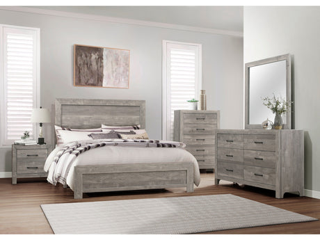 Corbin Gray 5-Piece Queen Bedroom Set - Ornate Home