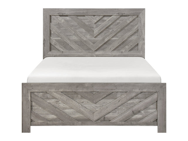 Corbin Gray Eastern King Bed - Ornate Home