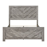 Corbin Gray Eastern King Bed - Ornate Home