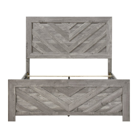 Corbin Gray Eastern King Bed - Ornate Home