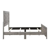 Corbin Gray Eastern King Bed - Ornate Home