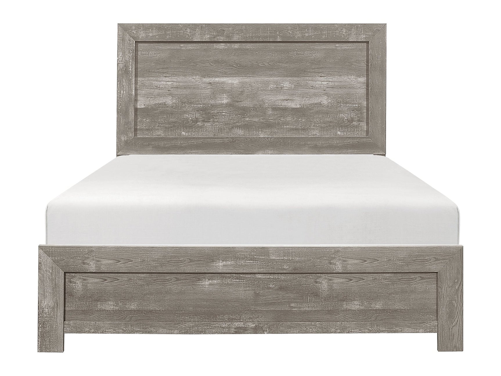 Corbin Gray Full Panel Bed - Ornate Home