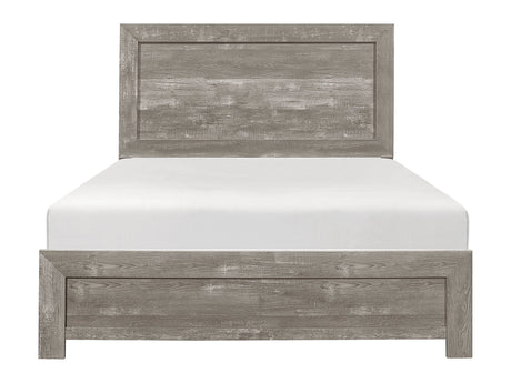 Corbin Gray Full Panel Bed - Ornate Home