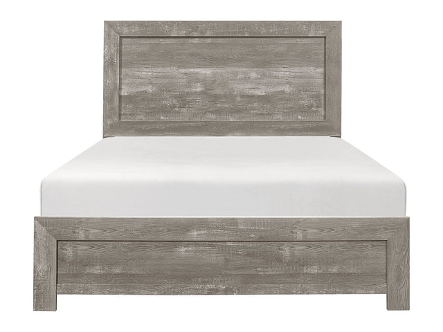 Corbin Gray Full Panel Bed - Ornate Home