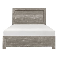 Corbin Gray Full Panel Bed - Ornate Home