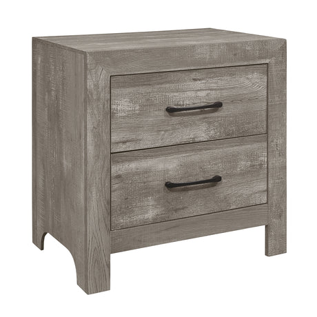 Corbin Gray Nightstand - Ornate Home