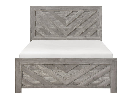 Corbin Gray Queen Bed - Ornate Home