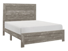 Corbin Gray Queen Panel Bed - Ornate Home