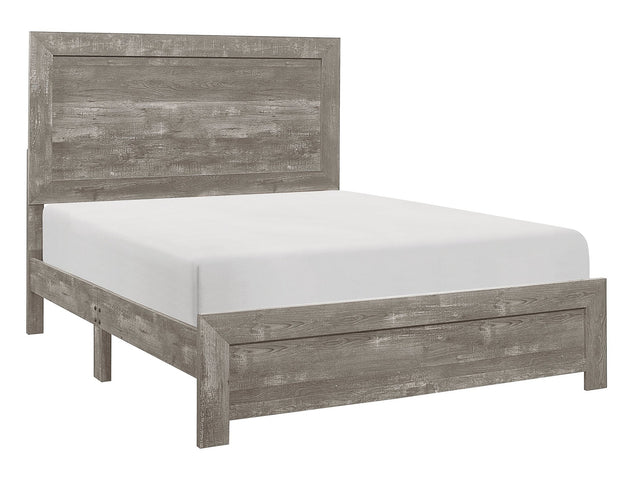 Corbin Gray Queen Panel Bed - Ornate Home