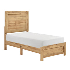 Corbin Natural 4-Piece Twin Bedroom Set - Ornate Home