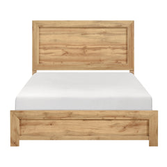 Corbin Natural 5-Piece Queen Bedroom Set - Ornate Home