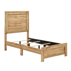 Corbin Natural 5-Piece Twin Bedroom Set - Ornate Home