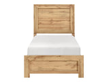 Corbin Natural Twin Bed in a Box - Ornate Home