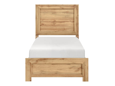 Corbin Natural Twin Bed in a Box - Ornate Home