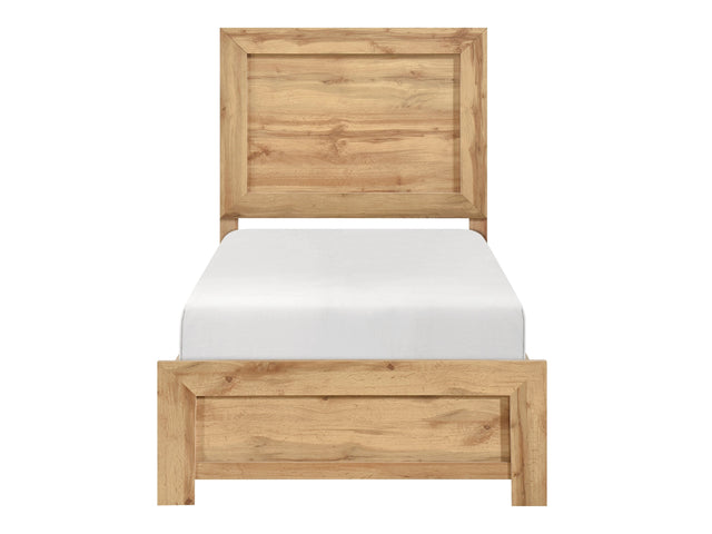 Corbin Natural Twin Bed in a Box - Ornate Home