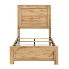 Corbin Natural Twin Bed in a Box - Ornate Home