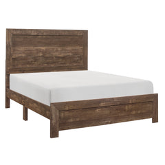 Corbin Rustic Brown 4-piece Queen Bedroom Set - Ornate Home