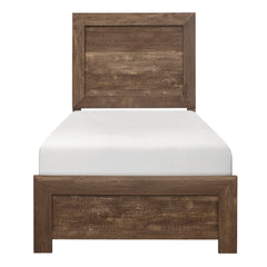 Corbin Rustic Brown 5-Piece Twin Bedroom Set - Ornate Home