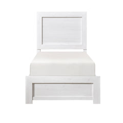 Corbin White 5-Piece Twin Bedroom Set - Ornate Home