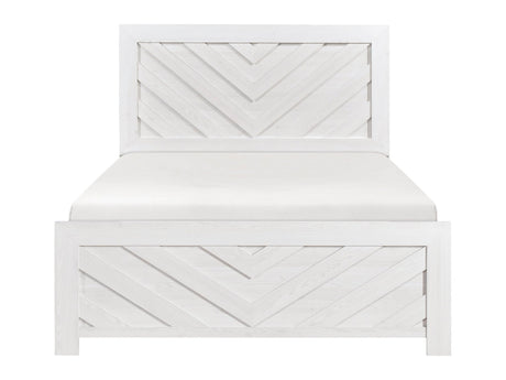 Corbin White California King Bed - Ornate Home