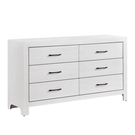 Corbin White Dresser - Ornate Home