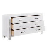 Corbin White Dresser - Ornate Home