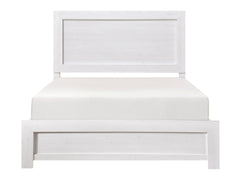 Corbin White Eastern King Bed - Ornate Home