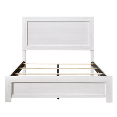 Corbin White Eastern King Bed - Ornate Home