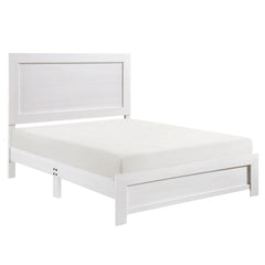 Corbin White Eastern King Bed - Ornate Home