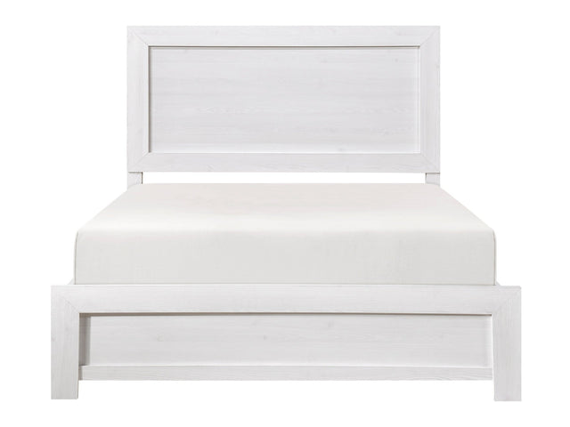 Corbin White Full Bed - Ornate Home