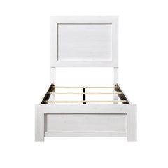 Corbin White Twin Bed - Ornate Home