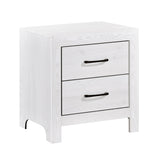 Corbin White White Nightstand - Ornate Home