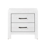 Corbin White White Nightstand - Ornate Home