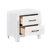 Corbin White White Nightstand - Ornate Home