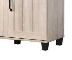 Corby Dusty Gray Oak 45"W Shoe Cabinet - Ornate Home