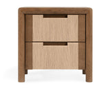 Corda Brown/Natural Nightstand - Ornate Home