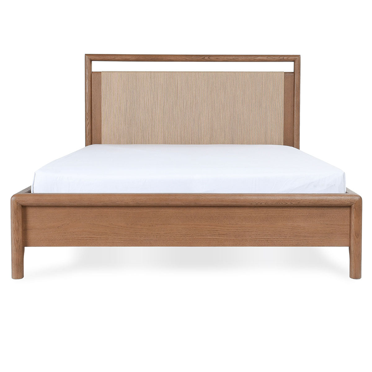 Corda Brown/Natural Queen Bed - Ornate Home